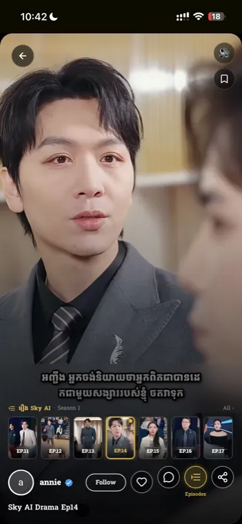 Drama series with episodes